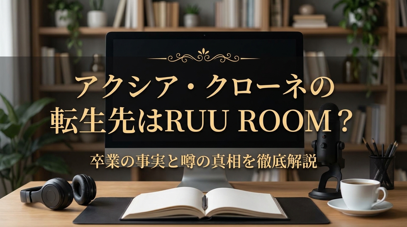 アクシア・クローネの転生先はRUU ROOM?卒業の事実と噂の真相を徹底解説