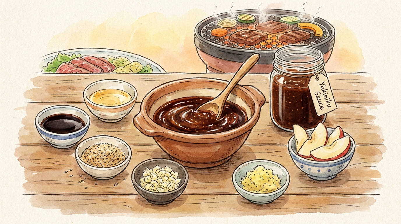 基本の焼肉のたれの材料と作り方